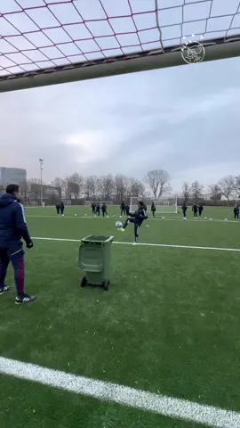 This #drill is tough 😳 (via @AFC Ajax) #Soccer #futbol  @ESPN FC 