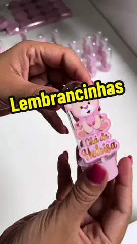 Lembrancinha De tubete🩷  #lembranchinhas #tubete #aniversario 