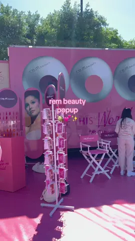 @r.e.m. beauty you make me blush, truly 💕 #rembeauty #hypernovahotel #hypernovahotelpopup #arianagrande #ultabeauty 