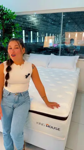 Transforme suas noites em momentos de conforto e estilo com o New York da King House! 💤✨ Escolha o tamanho e a cor que mais combinam com você e garanta um sono revitalizante todas as noites. 😴🌙  #confort #conforto #kinghouse👑😇 #colchão