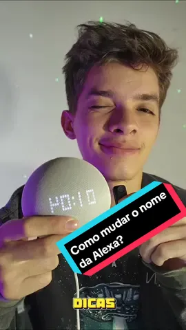 COMO MUDAR O NOME DA SUA ALEXA? I DESCUBRA COMO 🌐🎯  . . Se você ainda não sabe como mudar o nome da sua Alexa, fica até o final que eu te ensino 🌐✅️ . . . Quer mais dicas? Segue o Perfil Oficial: @hyppertech  . . #alexa #echodot #amazonalexa #explorar #foryoupage