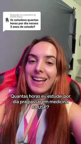 Respondendo a @Samiila Sousa quantas horas eu estudei pra passar em medicina na usp?#estudos #estudantedemedicina #vestibular #vestibulando #enem 