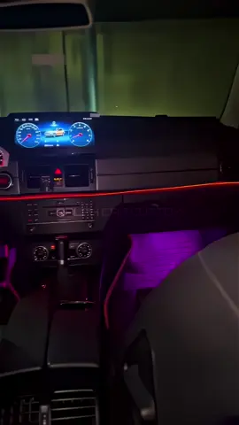 Check out our basic package custom ambient light on this 2010 Mercerdez Benz Glk350 #ralph_car_custom_ #mecedesbenz #ambientlight 