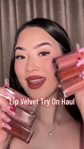 I can’t choose.. they all are STUNNING‼️ @Anastasia Beverly Hills lip velvet try on #lipvelvet #abh #anastasiabeverlyhills #anastasialipvelvet #liquidlipstick #velvetlips #tryonhaul #liptutorial