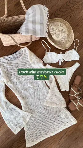 Some vacation outfits I’m packing for St. Lucia! Green apparently is the theme  🌴🥝🍸🫒🦜 #SpringBreak #SpringBreakOutfits #vacationoutfits#resortwear #outfitideas 