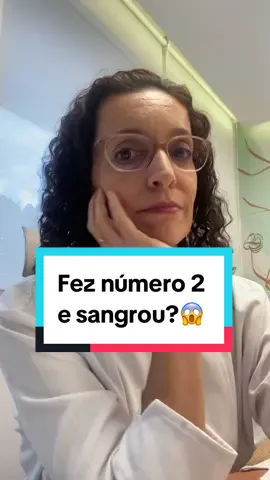 #sangramentoanal #sanguenasfezes #sangramento #sangramentonasfezes #proctologista #exameproctologico #hemorroida #hemorroidas #cancerdeintestino 