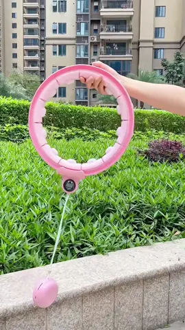 Lazy hula hoop that won't fall off, can be moved and adjusted by twisting the waist#hulahoop #lntelligenthulhoop #hometraining #foryou #fyp #tiktok 