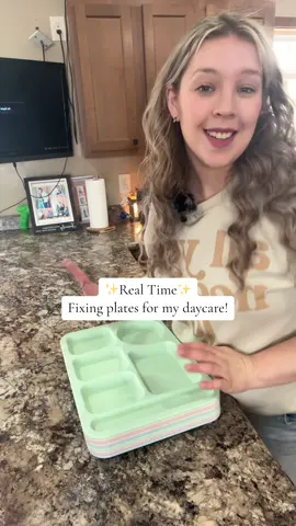 #DaycareLunch mostly unedited! (I had to zoom in a couple parts to edit kids out but otherwise, this real life, real time 🙃) #daycareprovider #inhomedaycare #daycarechronicles101 #daycarelife #daycaremeals #kidslunch #fixingplates #childcareprovider #fyp #jessicajordan44 