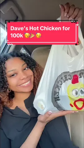100K🎉THANK YOU GUYS ❤️ Daves Hot chicken pt.1 🍗🐔🔥#daveshotchicken #fyp #foryoupage #foryou #fypシ #fypシ゚viral #eat #foodtiktok #Foodie #FoodTok #eating #mukbangeatingshow #mukbang #parati #abcxyz #viral #eatwithme 