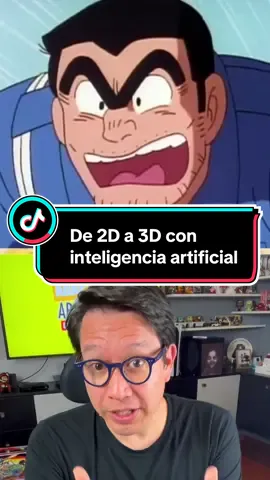 De 2D a 3D con inteligencia artificial  #stylar #3d #2d #fyp #tecnologia #adaptateoapartate #diegoquiroz 
