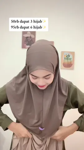 Kapan lagi dapat 6 hijab cuma 100rb aja #bergojersey #bergononpet #bergohijabmurah #bergohijab #bergo #bergo 