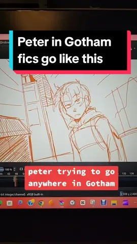 fic: Leap of Faith (Catch Me, If You Can) by ErinWantsToWrite and alighterwood on ao3 || #fic #peterparker #batman #spiderman #redrobin #nightwing 