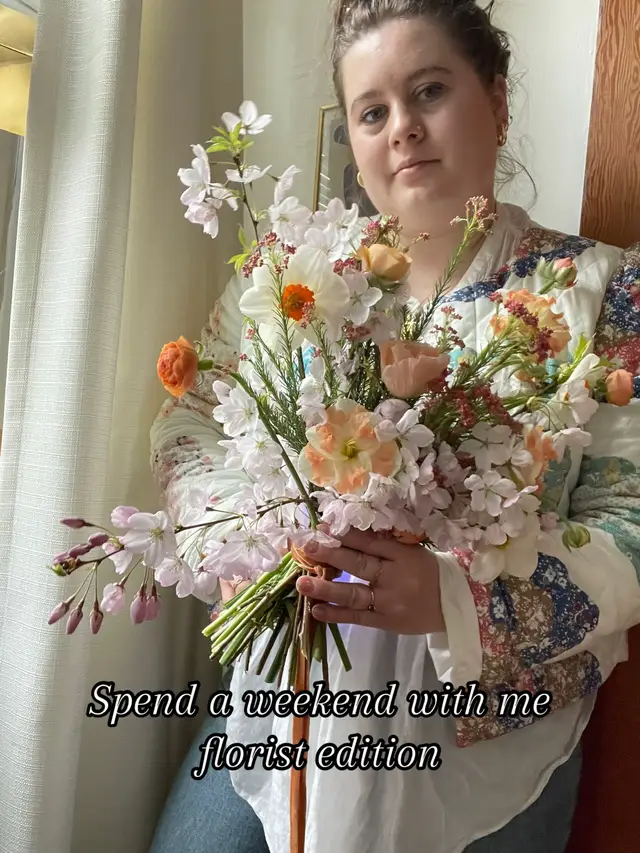 #floristsoftiktok #thrifted #weekendinmylife #weekendvlog #vancouver #florist 