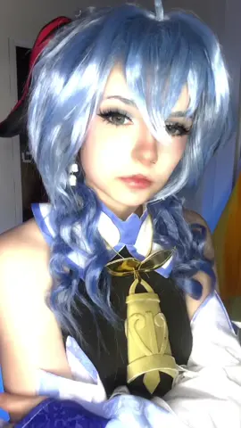 this wig killed me <3 #ganyu #ganyugenshinimpact #ganyucosplay #ganyugenshinimpactcosplay #GenshinImpact #genshinimpactcosplay #fyp #cosplay 