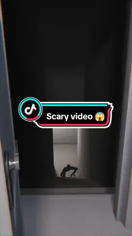 Keep that door locked 😱 Credit: LIGHTSAREOFF (on YouTube) #horror #horrortok #scarytiktoks #scaryvideos 