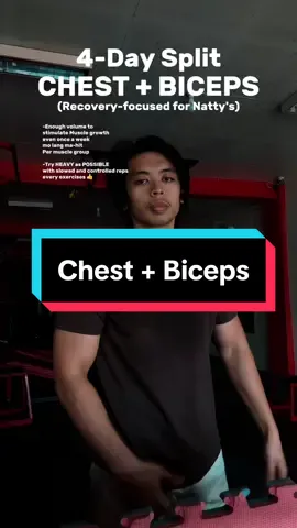 Chest and bicep #fyp #foryou #fypシ  #fypシ゚viral  #fypage  #FitTok #GymTok #gymtips  #gym 