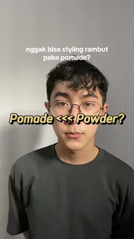 untuk rambut tipis, hair powder solusinya sih @CAVE Men's Grooming #hairpowder 