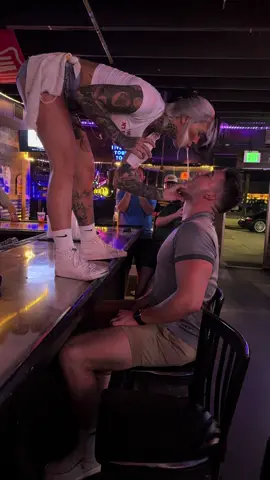 idk who in this video is happier after this hurricane shot😂💁🏼‍♀️