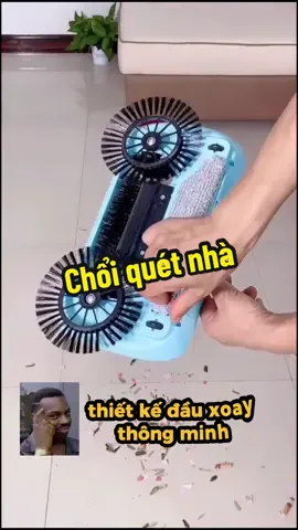Q6. Chổi quét nhà hút bụi chạy bằng cơm  #viral #xuhuong #choiquetnhadanang #choiquetnhahutbui 