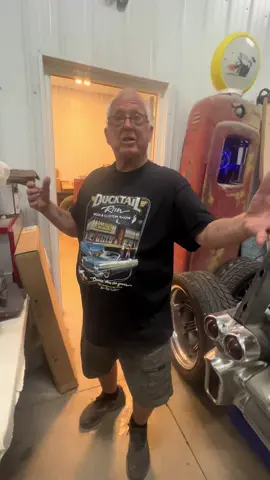 At 82 years old, my dad wanted to build a car that was comfortable and reliable… so he did. 1956 Ford.  #oldcar #oldcars #oldcarchallenge #oldtruck #oldtrucks #roadster #barndominium #classiccars #classiccars #barn #fyp #foryou #foryoupage #classiccar #fypシ #82yearsandgoing #mechanic #mechaniclife #mechanical #fy #hotrod #ford #56ford #1956ford #automotive 