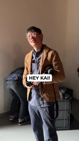 What would you answer? Here with Kai W. 📸💡 #photography #leicasl3 #photographer #leica