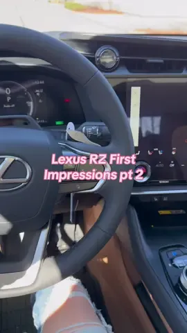 first impressions pt 2 @Lexus #notacargirl #lexusrz #rz #carreview 