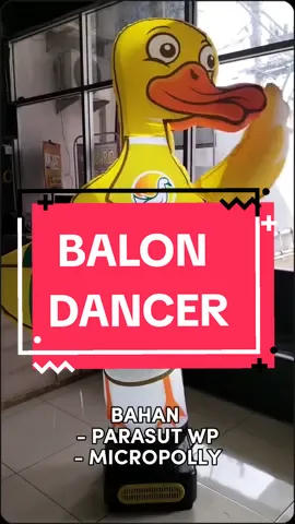 Balon sky dancer atau balon boneka, salah satu produk balon promosi yang saat ini banyak di minati orang, menjadi icon promosi yang unik dan menarik dengan karakter balon yang melambai-lambai seolah – olah mengarahkan calon customer untuk datang ke tempat kita. Banyak sekali keunggulan menggunakan media promosi dengan balon sky dancer ini salah satunya adalah mencuri perhatian calon customer yang melihat balon tersebut. Tunggu apa lagi yuk buruan order 🥳🥳 SOLO TENDA PROMOSINDO Jl Solo - Tawangmangu km 7 Triyagan, Mojolaban (DEPAN BRI UNIT JATEN) 0877 6406 5194 (TIFA) . . . #balonskydancer #balonskydancermurah #balondancer #balonboneka #balondancing #jualbalonskydancer #balonmelambai #balondancermurah #jualbalondancer #balonboneka #suryabalon #balonpromosi #balonjoget #jualbalonjoget#balondancersolo#balonjogetsolo#balondancerjogja #CapCut 