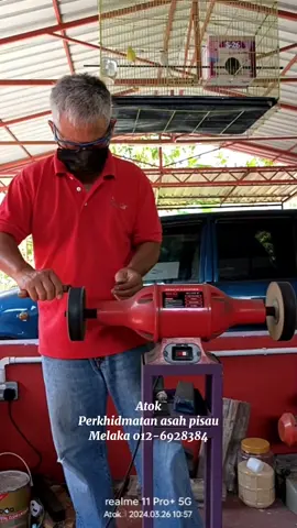 Perkhidmatan mengasah pisau dan parang, Melaka  #CapCut #Melakaknifemaker #Atok #fypシ #fypage #fyp #atokkreatif 