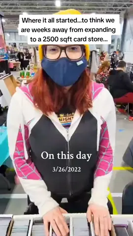 Just get started...it sounds cliché but for all those asking how I managed to grow and now hve a full online and retail card shop, it's all about getting started and working your way from there #onthisday #pokemonstore #entrepreneur #pokemoncards #cardshoplife 