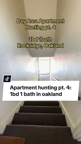 Pt. 4 | another one in rockridge 🏡 #apartmenthunting #bayarea #rockridgeoakland #oaklandapartment #apartmenttour #bayareaapartments 