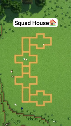 Minecraft Squad House 🏠 #Minecraft #minecraftbuilding #minecrafttutorial 