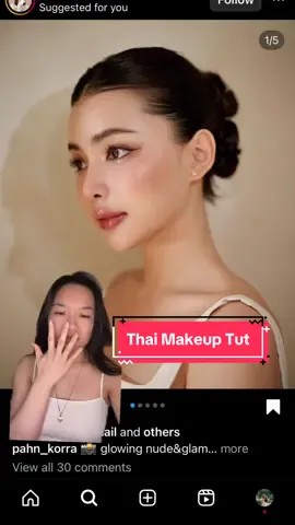 Another day, another Thai Makeup Tut! Any requests? Any Questions? Lemme know! #thaistylemakeup #thaimakeup #thaimakeuplook #thaimakeupartist #asianbeauty #makeuptutorial #fyp #trending #trendingmakeup 