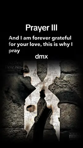 #prayeriii #andthentherewasx #dmx #lyrics #90s #2000s #1999 