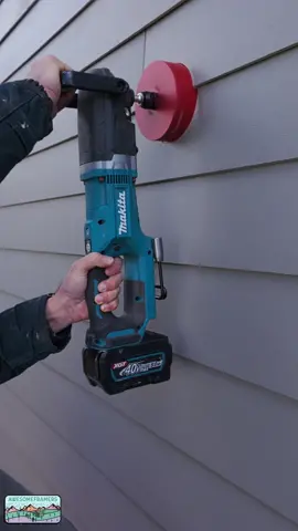 Now that the HVAC crew is here, we are dilling and mounting blocks.  Normally they would do their work and we'd side around the penetrations, but we don't aways get what we want. This was LP smooth prefinished siding.  6