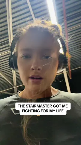 the stairmaster is my arch nemesis #fyp #gym #GymTok #gymvideo #imwham #gymgirl #stairmaster #stairmasterworkout #stairmasterchallenge 