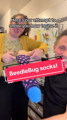 The @Beedlebug Socks are such a great product to help people put on socks! Really hugh quality too! #adaptive #AssistiveTech #Disability #accessible #OccupationalTherapy 