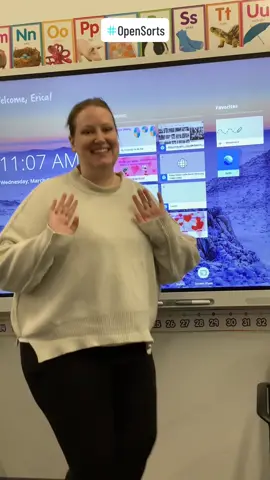 Teacher Tip Tuesday: Open sorts.  On some interactive panels (SMART boards), you can get digital manipulatives and sorts that are ready to use.  This makes a great open sort activity for students learning properties of shapes.  I love letting students do the thinking and take ownership of classification.  You can do this with shapes, vocabulary, and more!  If you don’t have pre-made templates, you can insert shapes or pictures and let students manipulate the objects.  #noprep #opensort #studentlearning #interactivepanel #digitalwhiteboard #smartboard #teachersoftiktok #teachertok #sortingactivity #shapes 