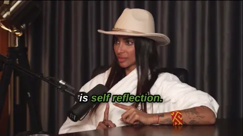 Self Reflection is what you need. #SelfImprovement #innerwork #mindset #growth #purpose #purposedriven #innerstrength #success #reflecting #selflove #advice #progress #podcast #healing #spirituality #saraalmadani 