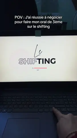 Demain à 10h55, oral blanc 😰 #sifter #shifting #shift #DR #CR #pourtoi #francais #foryou #anotheruniverse #dnbblanc #oral