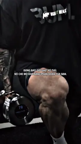 Kẻ thù khiến bạn mạnh mẽ hơn... #motivation #gym 
