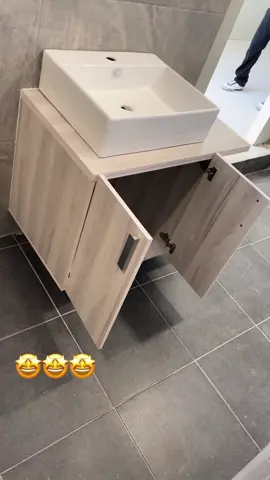 Lindi mueble para baño flotante🤩 #MDF #Melamina #carpinteria #cotizaciones #decoracion #ciudadjuarez 