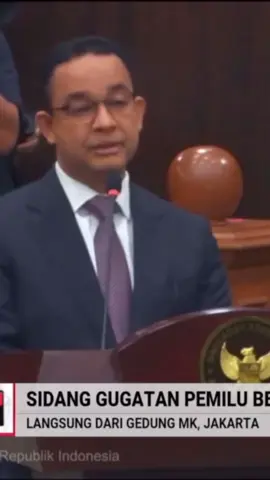 sidang gugatan pemilu #aniesbaswedan #sidangpemilu #sidangmk #beritaviral #foryoupage 