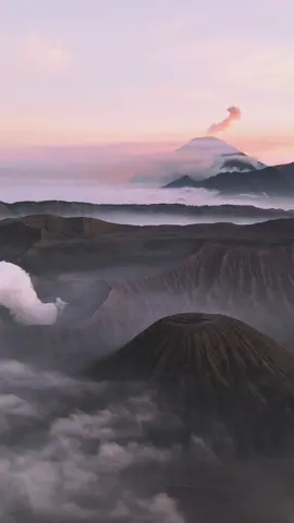 POV kalo terbang diatas awan. #bromo #gunungbromo #drone #dronevideo 