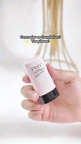 Looking for a concealer that doubles as a foundation? Look no further than PIXY 4 Beauty Benefits Concealing Base! 🌸 Enriched with jojoba oil, this creamy formula is perfect for Asian skin tones. 💕 Shop yours today! #PIXYCosmeticsMY #MyBeautyMyEnergy #PIXY4BeautyBenefitsseries #fyp #TikTokBeauty