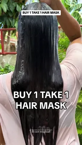 Habang naka buy 1 take 1 pa check out na ❤️ FDA approved din eto kaya talaga sobrang daming nag chcheck out! 🥰 #fyp #hairmask #buy1take1 