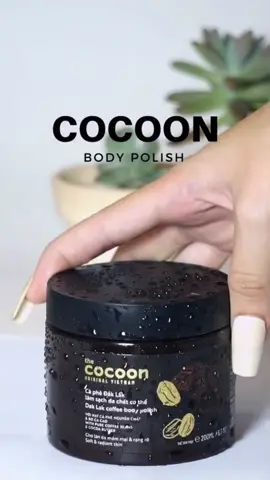 Tẩy da chết cơ thể cà phê Đắk Lắk Cocoon cho làn da mềm mại và rạng rỡ 200ml  #taydachet #cocoon 