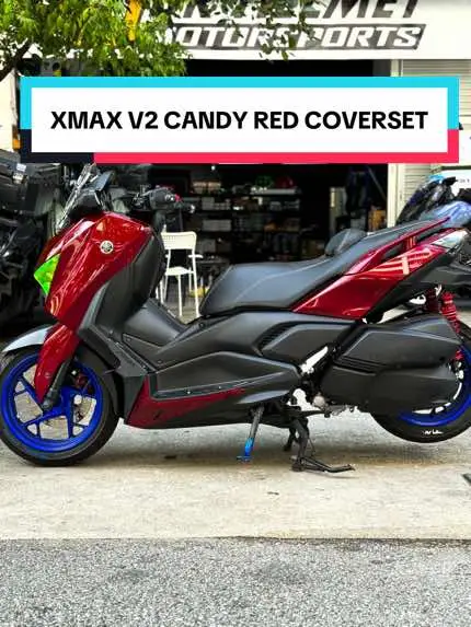Xmax V2 Candy Red 12pcs coverset installed! Thank u boss for the trust and purchase🙏🏻Carefully and precisely installed by our mechanics and off it goes! 🚀 We do most scooters too! So head down to our workshop and let our mechanics handle your needs! Stay and ride safe all. 😊🙏🏻 .. Operating Hours : 472 Tampines St 44 #01-57 (Helmet Retail Shop) -Monday to Thursday 12-8pm -Friday 2-8pm -Saturday 12-6pm -Sunday Closed 3007 Ubi Road 1 #01-422 (Workshop) -Monday to Friday 10-8pm -Saturday 10-4pm -Sunday Closed .. See you there!  ... 𝘙𝘪𝘥𝘦 𝘚𝘢𝘧𝘦, 𝘙𝘪𝘥𝘦 𝘪𝘯 𝘚𝘵𝘺𝘭𝘦  𝘋𝘳 𝘏𝘦𝘭𝘮𝘦𝘵 𝘔𝘰𝘵𝘰𝘳𝘚𝘱𝘰𝘳𝘵𝘴 𝘚𝘪𝘯𝘨𝘢𝘱𝘰𝘳𝘦 __ • 𝗟𝗜𝗞𝗘  • 𝗙𝗢𝗟𝗟𝗢𝗪 • 𝗖𝗢𝗠𝗠𝗘𝗡𝗧 • 𝗦𝗛𝗔𝗥𝗘  __ #drhelmetmotorsports #arc #arcsg #xmax #nmax #aerox #coverset #scooteraccessories #kytsg #kytlovers  #kythehelmetlovers  #motosg  #bigbikesg  #supportlocalsg  #supportlocalbuisness  #nfj  #hellcat #Venom  #sgmoto  #sgroadbike  #sgbikemart  #sghelmets  #ordertodaydelivertmrw 