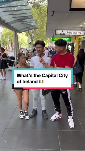 What’s the capital city of Ireland? #fypシ #viral #capitalcities #trivia #geography 