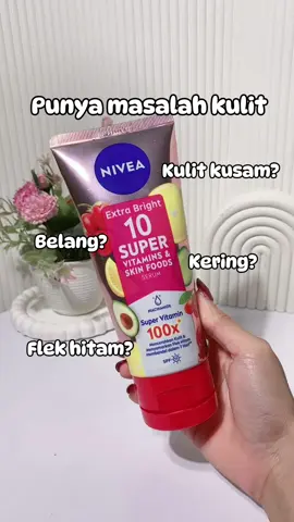 Nivea super vitamin n skinfoods #nivea #niveaindonesia #niveasuper10 #niveasupervitamin  @Dewi❁ 