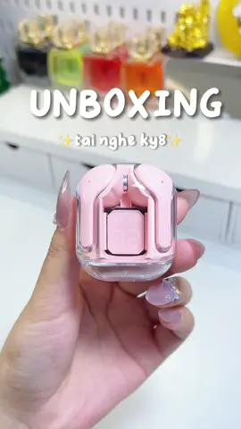 Tai nghe bluetooh màu hồng xinh cực 😚 #tainghe #tainghekhongday #vtvcab #tainghebluetooth #unboxing #viral #unboxwithme #review #ky8 #xuhuong #thaothichriviu #trending #fypシ #foryou 